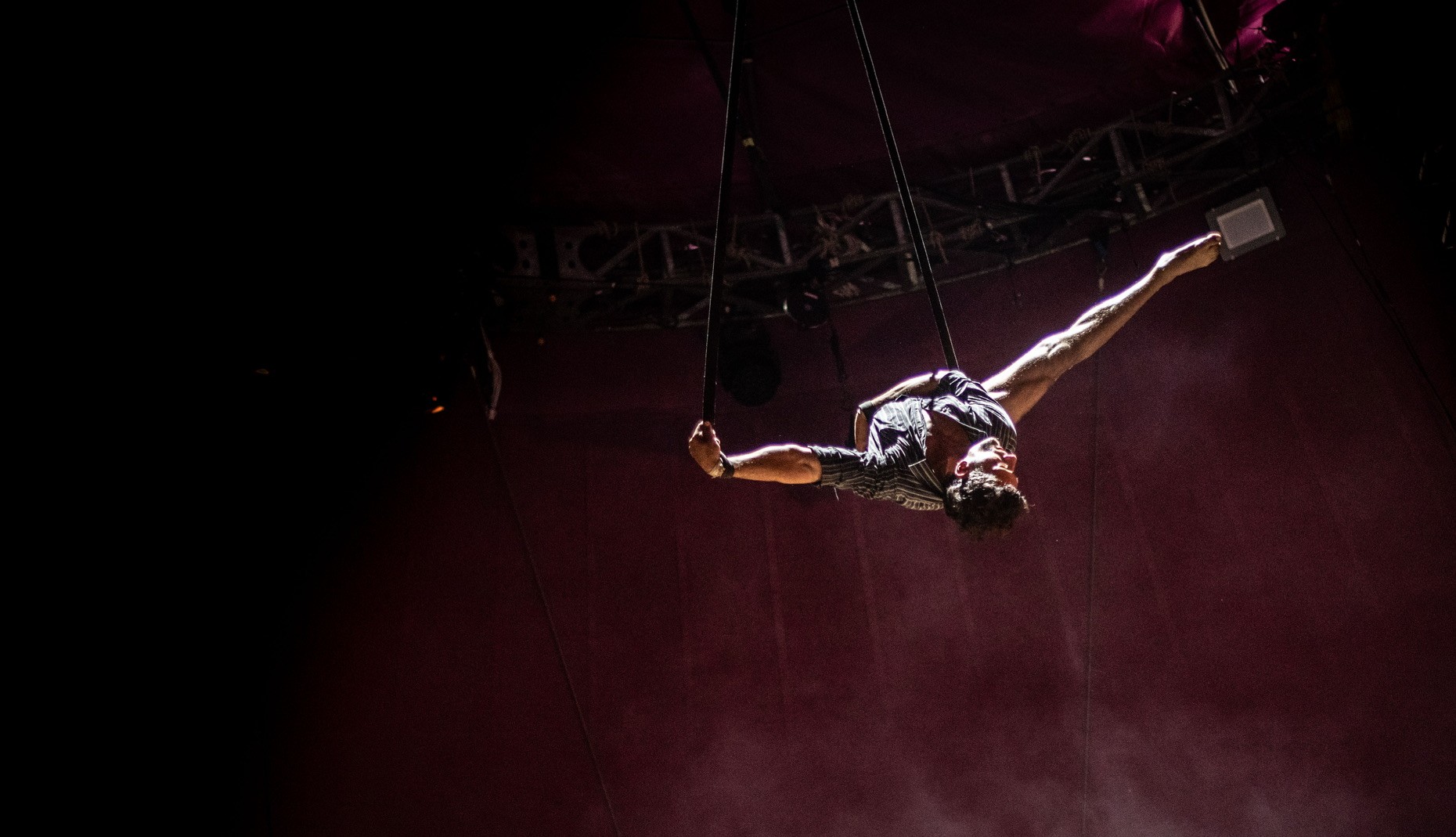 performing on an aerial apparatus